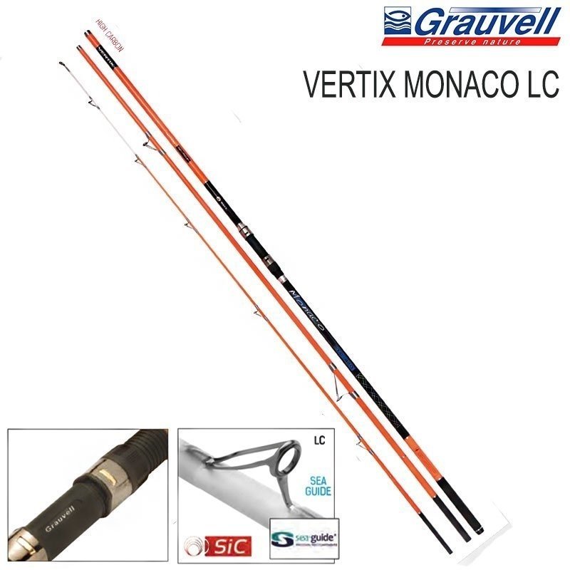 Vertix Monaco LC 450 cm 3 Parça Surf Kamış 100-200 gr