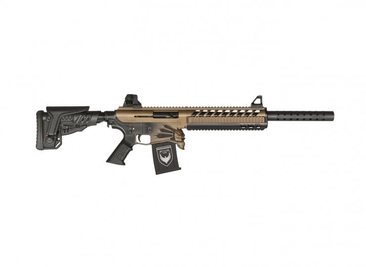 Husan Metal Force Kuru Kafa 12 Cal. Şarjörlü Av Tüfeği HMFKK1204