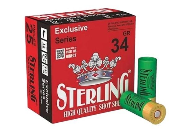 Sterling 34 Gr. 12 Kalibre Fişek