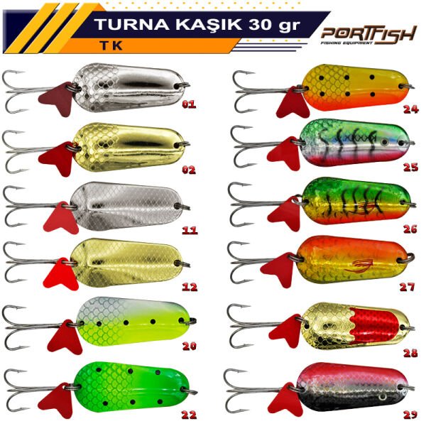 Portfish Turna Kaşığı 30 gr 01