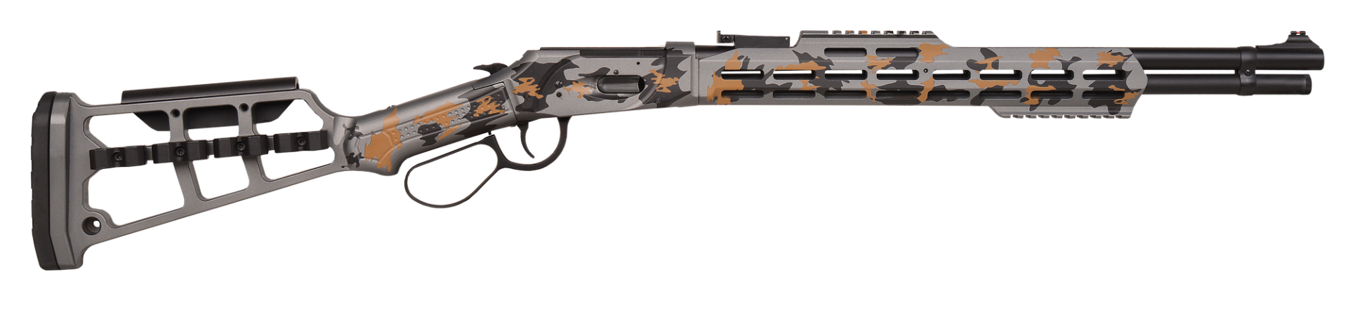 HUĞTEK LVRTX KAMUFLAJ TAKTİK 36 KALİBRE LEVYELİ TÜFEK