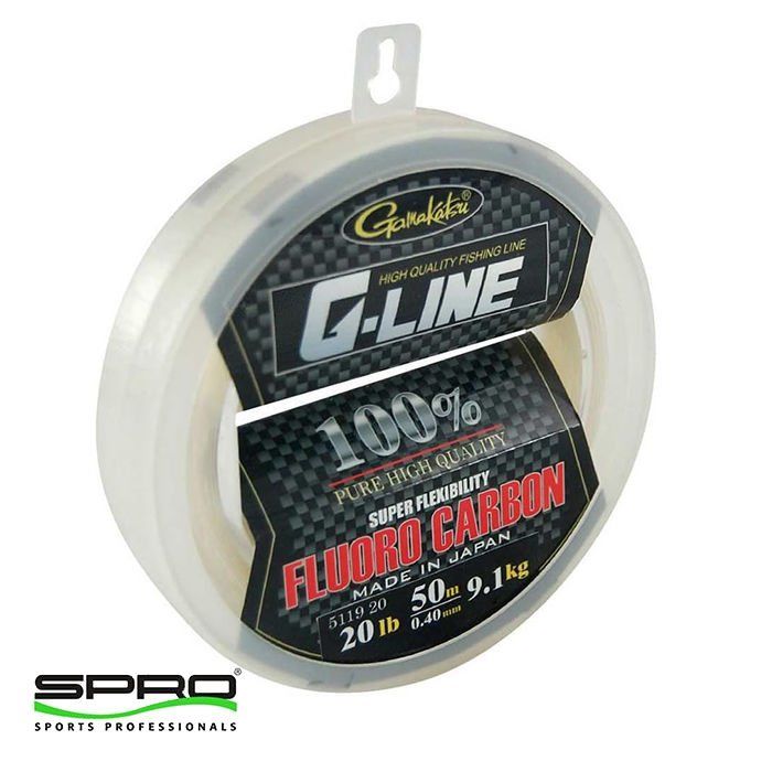 GAMA GLINE F-CARBON BIGSPOOL 0.75MM 50M 50lb