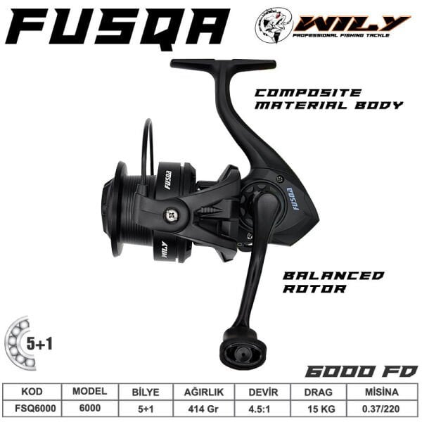 Wily Fusqa 6000 Olta Makinası 5+1 bb