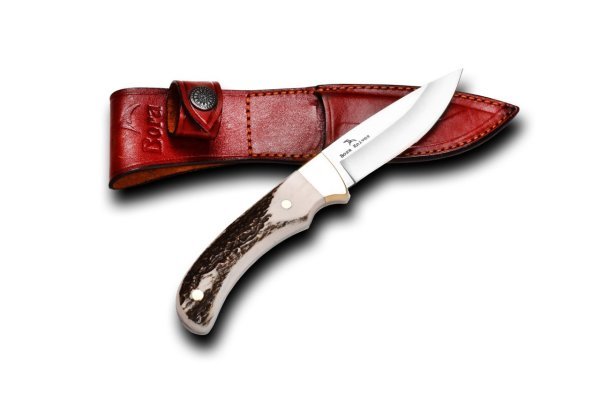 Bora 316 B Panther Geyik Boynuzu Saplı Bıçak