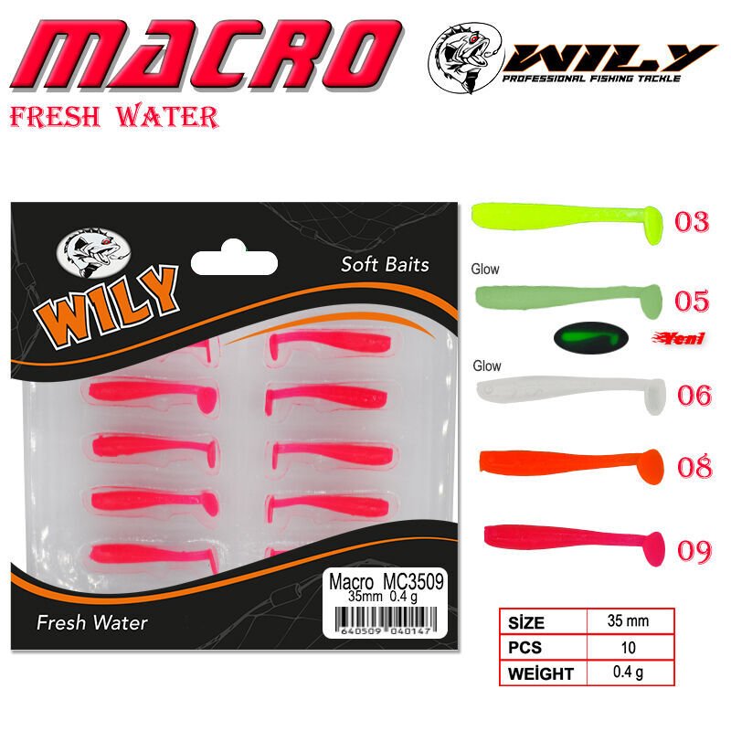 Wily Macro Lrf Silikon Yem 3.5 cm 0.4 gr 05
