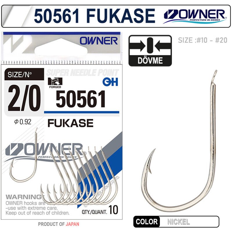 OWNER 50561 Fukase White 2-0