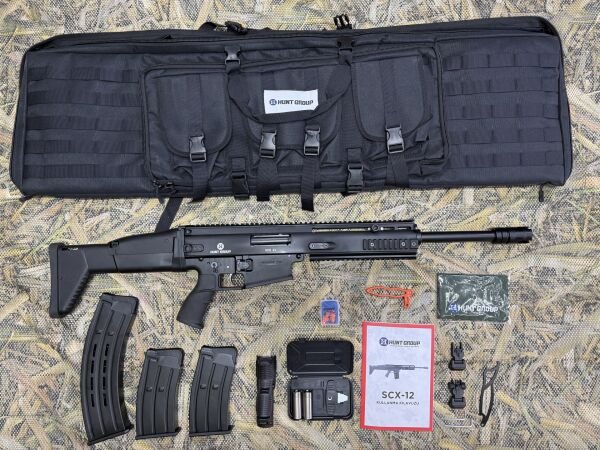 Hunt Group SCX-12 Siyah Şarjörlü Av Tüfeği