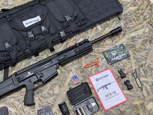 Hunt Group SCX-12 Siyah Şarjörlü Av Tüfeği