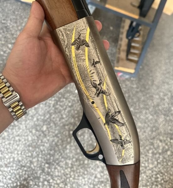 Özkanlar S400 Gold İşlemeli Otomatik Av Tüfeği