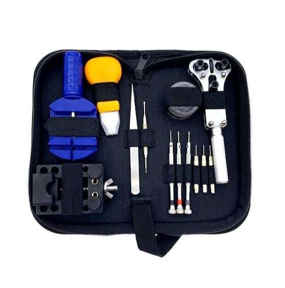 30 Adet/set Saat Tamir Araç Kiti Kasa Açıcı Çıkarıcı Tornavida Yay Çubuğu Saat Kayışı Bağlantı Pimi