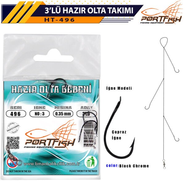 Liman 496 Üçlü Hazır Yemli Hırsız Takım 3