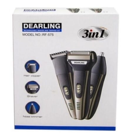 Dearling RF-575 Profesyonel 3 in 1 Tıraş Makinesi