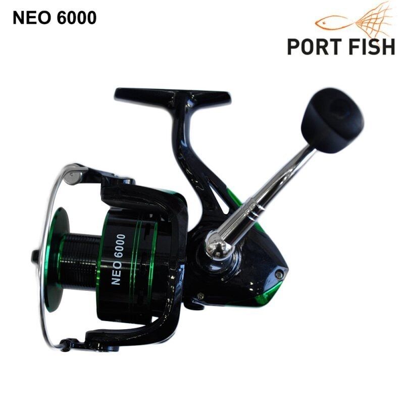 Portfish Neo 6000 Olta Makinası 5+1 bb YEŞİL