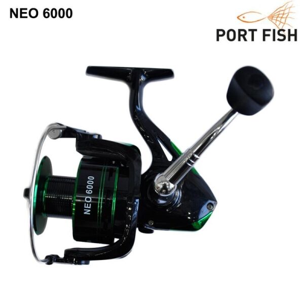 Portfish Neo 6000 Olta Makinası 5+1 bb YEŞİL