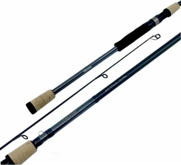 Okuma Azaki Spin 244 Cm 7-28 Gr 2 Parça Spin Kamışı