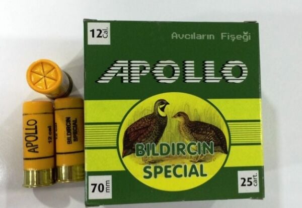 Apollo Bıldırcın Özel 12 Kalibre Fişek