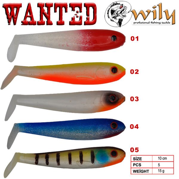 Wily Wanted Silikon Yem 10.5 cm 15 gr 02