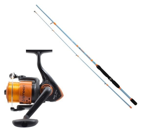 Bauer 10-30 gr 210cm Kamış Remixon Olta Makine Spin Takımı