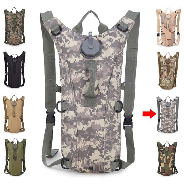 9655 Camelbag Suluk Sırt Çantası 3 Lt Gri Dijital Kamuflaj