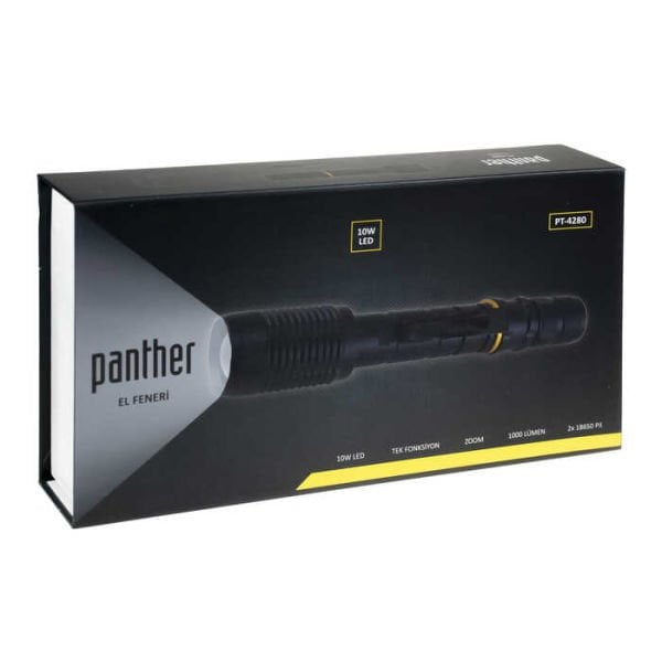 Pt-4280 Çift Pilli 1000 Lümen Tüfek Feneri