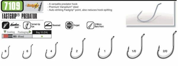 Vmc 7109BN - Siyah Nikel Halkalı Çarpraz Dövme İğne 2