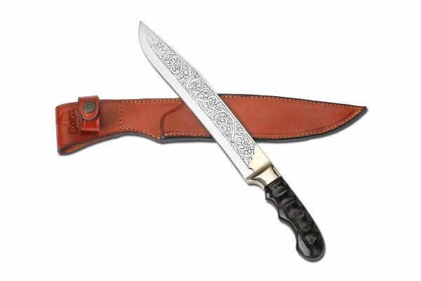 Bora 507 Muhteşem Süleyman İmpala Boynuzu Gravürlü Bıçak