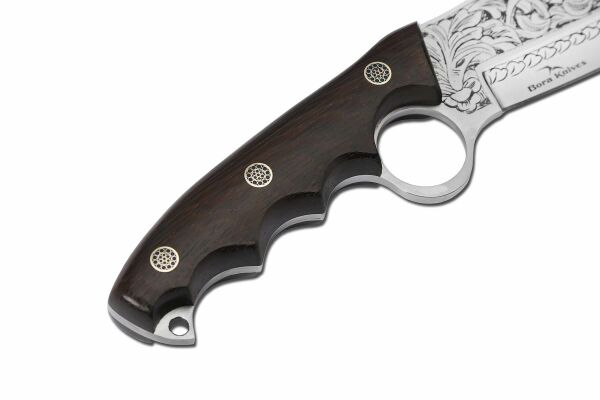 Bora 508 Wild Boar Grenadil Sap Gravürlü Bıçak