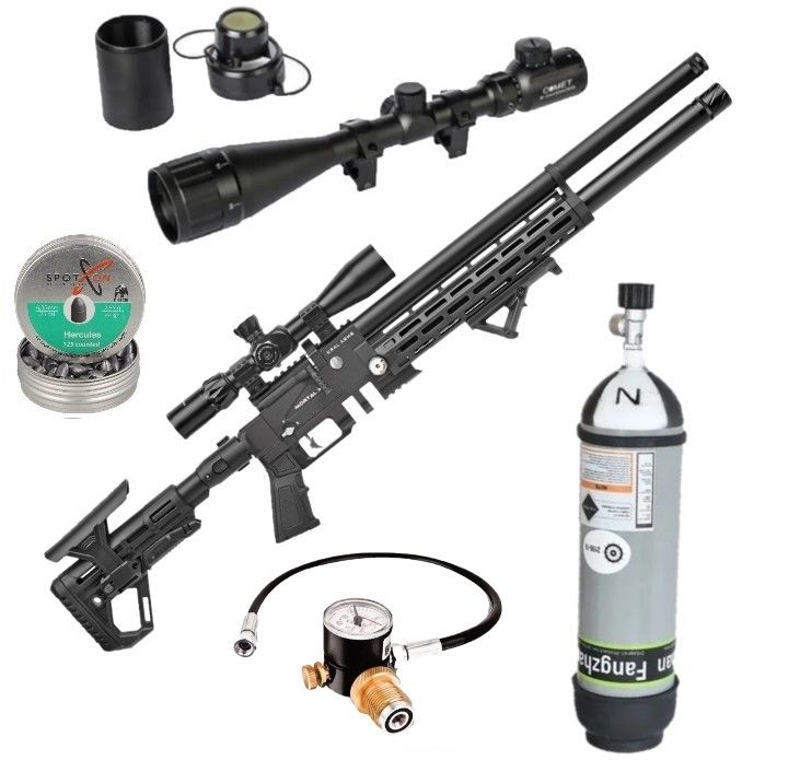 Kral Arms Mortal Pcp Havalı Tüfek Seti