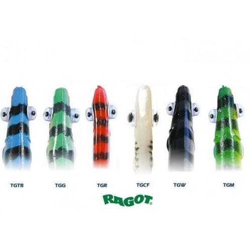 RAGOT RAGLOU TIGRE VERT ( TGG ) Boy: 8.5 CM
