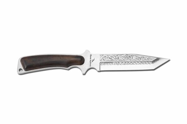 Bora 410 Shogun Stabilize Ceviz Sap Gravürlü Bıçak