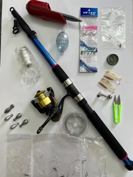 Bauer Makine Savage Kamış Olta Takımı