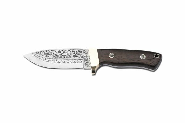 Bora 418 Wild Boar Grenadil Sap Gravürlü Bıçak