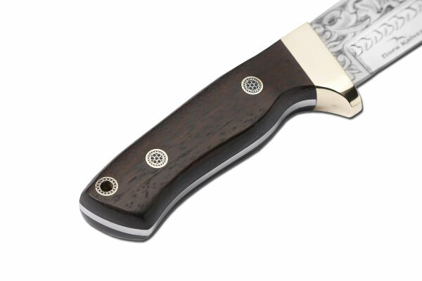 Bora 418 Wild Boar Grenadil Sap Gravürlü Bıçak