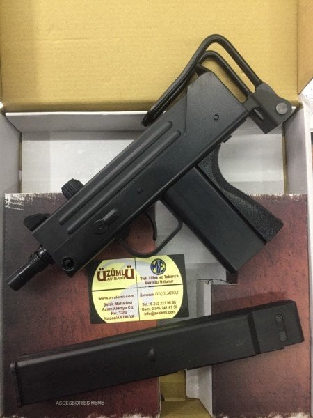 Kwc Mini Uzi KM55HN Havalı Tabanca