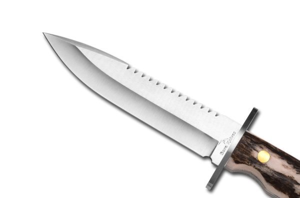Bora 426 B Jackal Testereli Geyik Boynuzu Saplı Bıçak
