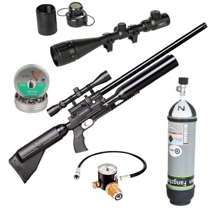 Kral Arms Puncher Superduty Pcp Havalı Tüfek Seti