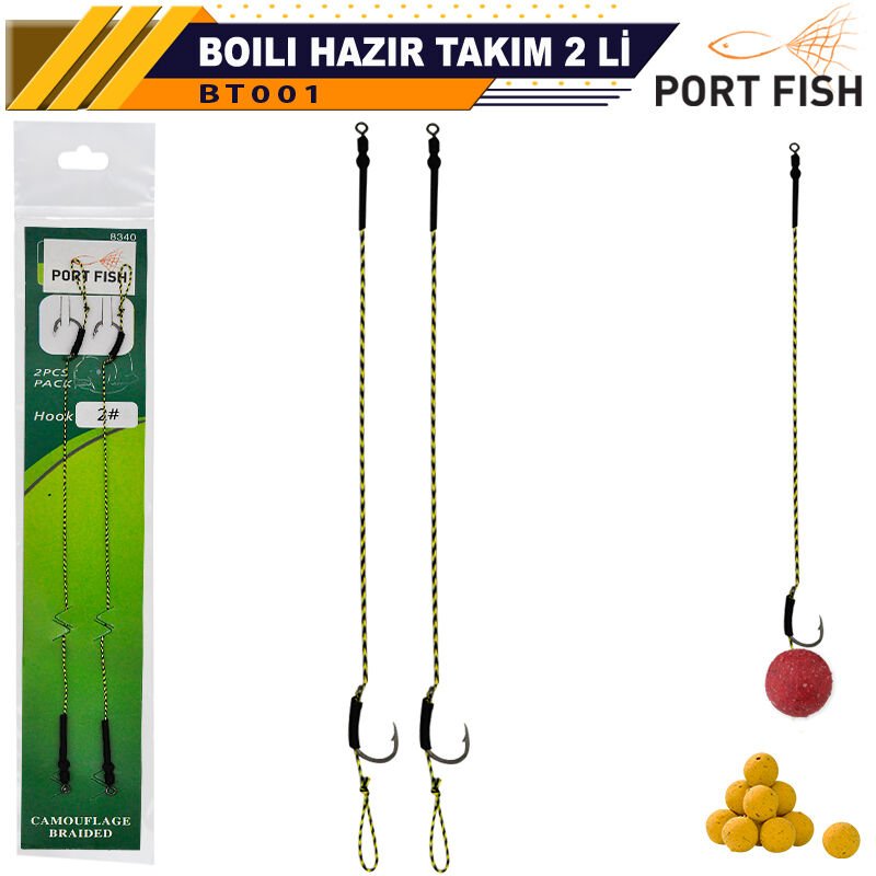 Portfish Boili Hazır Takım 2 Li 2