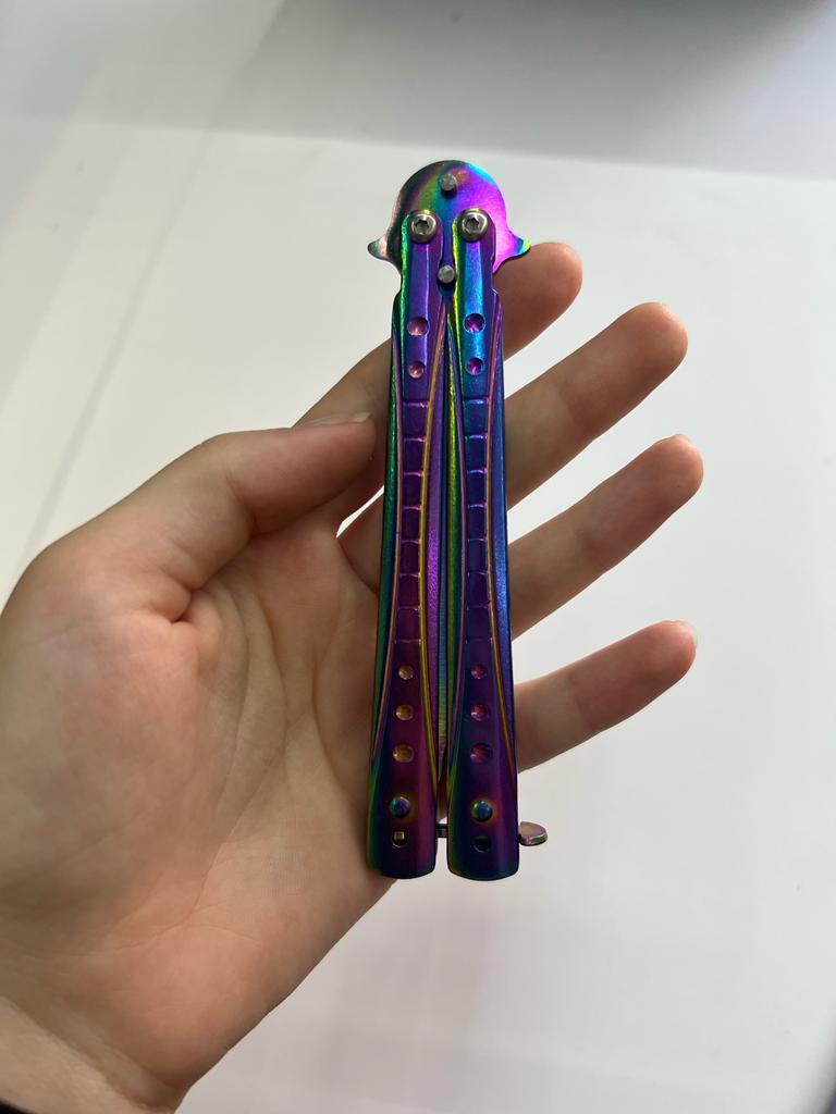 Hologram Kelebek Çakı