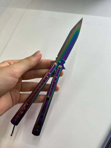 Hologram Kelebek Çakı