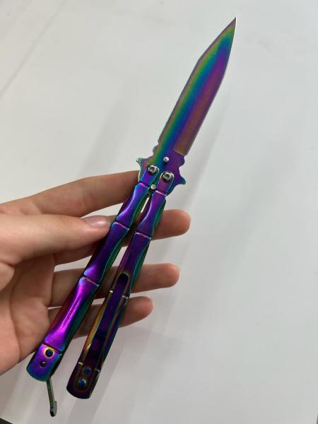 Hologram Kelebek Çakı