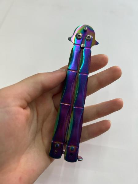 Hologram Kelebek Çakı