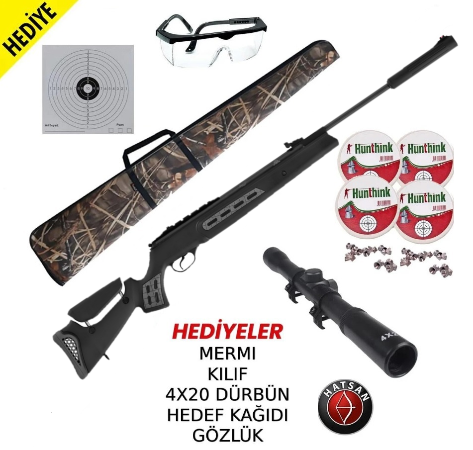 Hatsan Mod 125 Sniper Vortex Havalı Tüfek Seti