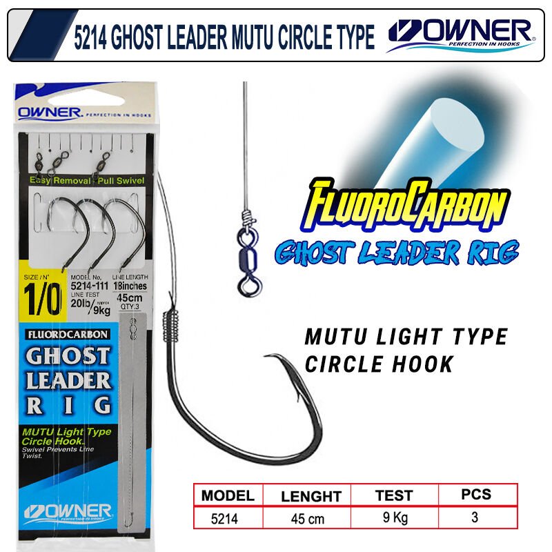 Owner 5214 Ghost Leader Mutu Circle Type Black Chrome 2