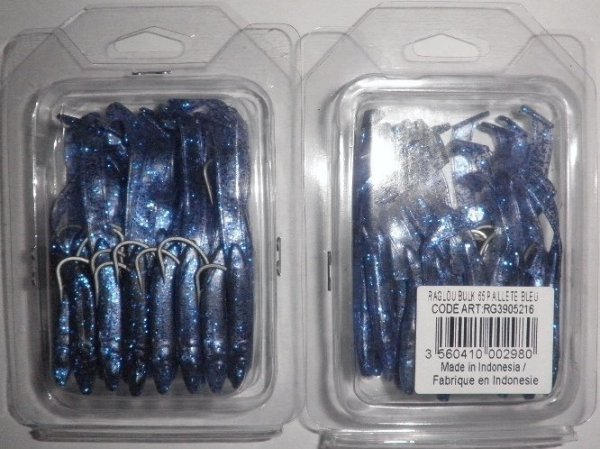Raglou Pailette Blue Boy: 6.5 CM