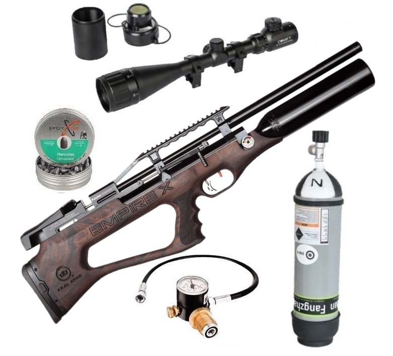 Kral Arms Puncher Empire X Pcp Havalı Tüfek Seti