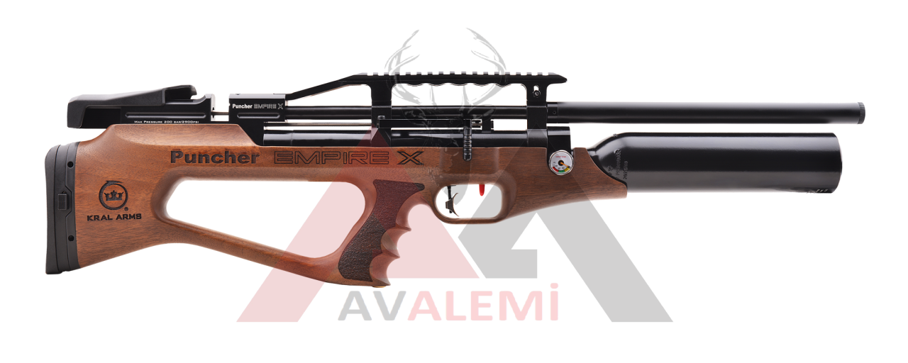 Kral Arms Puncher Empire X Pcp Havalı Tüfek Seti 4,5