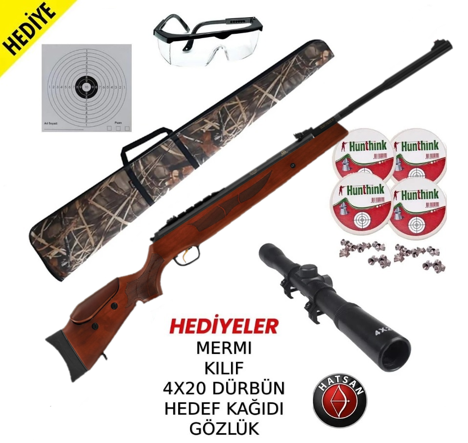 Hatsan Mod 135 Vortex QE Havalı Tüfek Seti