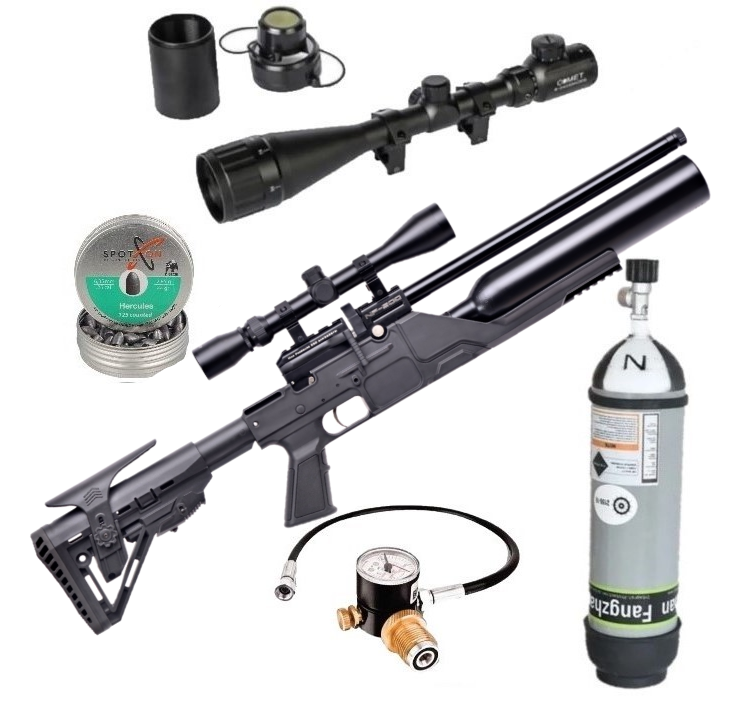 Kral Arms Puncher NP-500 Pcp Havalı Tüfek Seti