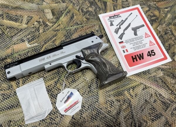 WEIHRAUCH HW 45 SİLVER STAR HAVALI TABANCA