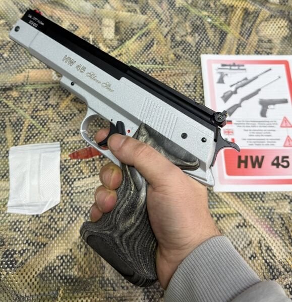 WEIHRAUCH HW 45 SİLVER STAR HAVALI TABANCA